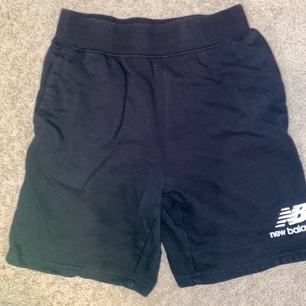 Black new balance shorts